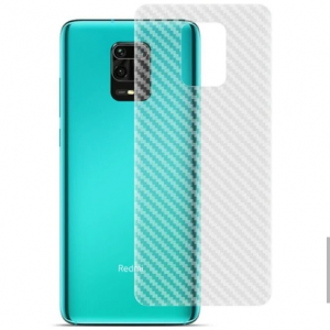 Захисна карбонова плівка на корпус для Xiaomi Redmi Note 9 / Redmi 10X Clear