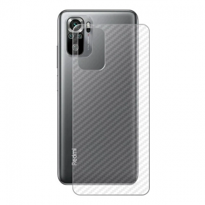 Захисна карбонова плівка на корпус для Xiaomi Redmi Note 10 5G / Poco M3 Pro Clear