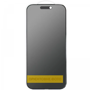 Захисне скло Антишпигун Privacy Matte для Iphone 17 Pro Black