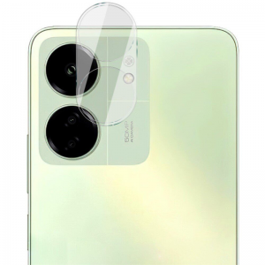 Захисне скло на камеру Stez Full Block для Xiaomi Redmi 13C / Poco C65 Прозоре