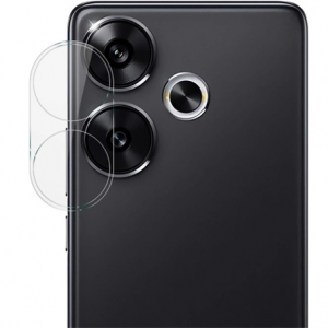 Захисне скло на камеру Stez Full Block для Xiaomi Poco F6 Прозоре