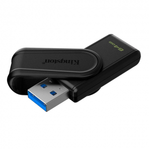 Флеш-пам’ять Kingston USB 3.2 DT Exodia S 64GB Black