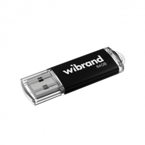 Флеш-пам’ять Wibrand Cougar USB2.0 64Gb Black