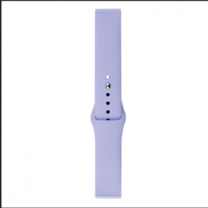 Ремінець Silicone Sport для Xiaomi Amazfit / Samsung 20 mm Light Purple