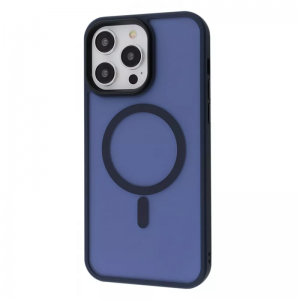 Чохол WAVE Matte Insane MagSafe для Iphone 14 Pro Max Midnight Blue