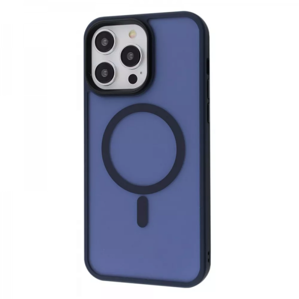 Чохол WAVE Matte Insane MagSafe для Iphone 14 Pro Max Midnight Blue