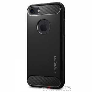 Чохол Spigen Rugged Armor для Iphone 7 / 8 / SE 2020 Black
