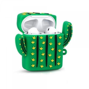 Чохол Cactus Case для Apple Airpods 1/2 Green / Yellow