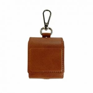 Чохол Leather Case для Apple Airpods 1/2 Коричневий