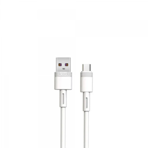 Кабель XO NB-Q166 5A USB to Type-C 1m White