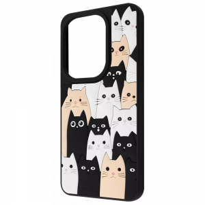 Чохол WAVE Doodle для Xiaomi Redmi 15C EU Cats