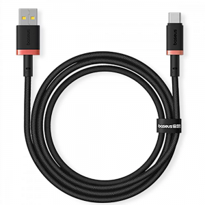 Кабель Baseus Dura USB to Type-C 60W 2m Red/Black