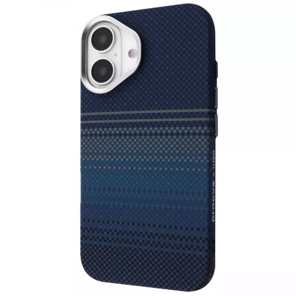 Чохол Proove Gleam MagSafe для Iphone 17 Blue Stripes