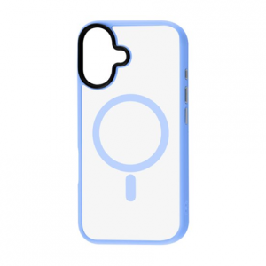 Чохол PHIBR Metal Buttons MagSafe для Iphone 16 Sierra Blue