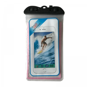Чохол водонепроникний Waterproof IPX Phosphoric (ZIP) Light Pink