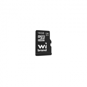 Карта пам’яті Wibrand microSDHC (UHS-1) 16Gb class 10 Black