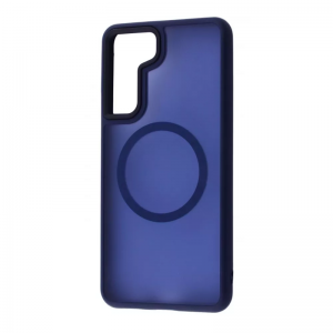 Чохол WAVE Matte Insane MagSafe для Samsung Galaxy S21 FE Midnight Blue