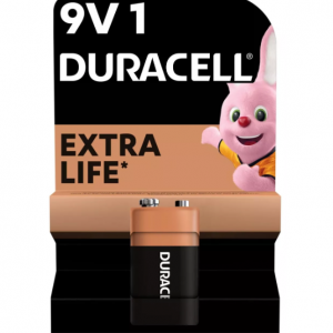 Батарейка DURACELL 6F22 (1604) 9V Крона 1 шт