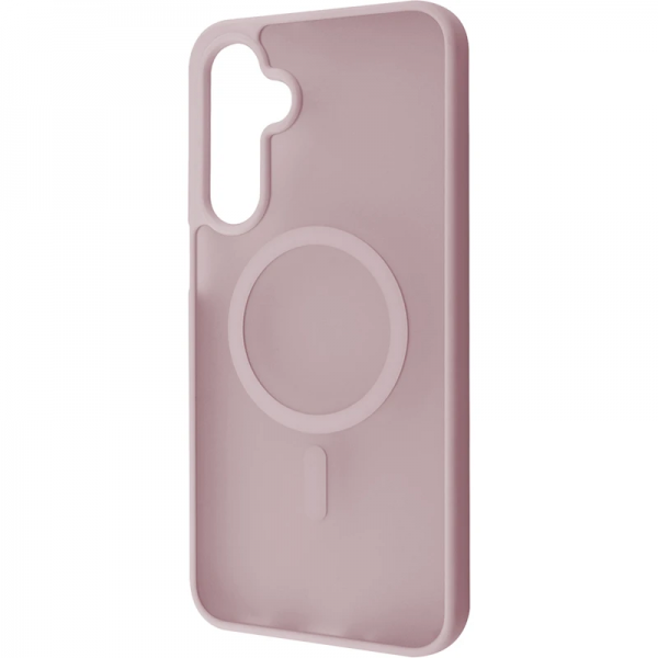Чохол WAVE Matte Color MagSafe для Samsung Galaxy A57 Pink Sand