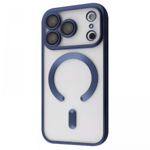 Чохол Metal Matte MagSafe для Iphone 17 Pro Max Deep Blue