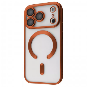 Чохол Metal Matte MagSafe для Iphone 17 Pro Max Cosmic Orange