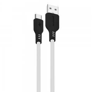 Кабель Proove Rebirth USB to Type-C 3A 1m Black/White