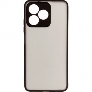 Чохол Matte CoWay Smart із захистом камери для Xiaomi Poco F6 / Redmi Turbo 3 Чорний