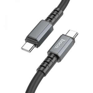 Кабель Hoco X85 Type-C to Type-C  60W 1m Black
