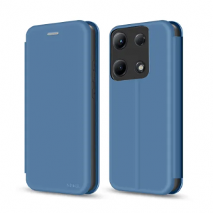 Чохол-книга MaFuture для Xiaomi Redmi Note 13 Pro / Poco M6 Pro / Note 14S Ocean Blue