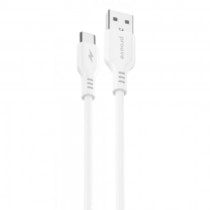 Кабель Proove Rebirth USB to Type-C 3A 1m White