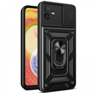 Протиударний чохол Camsh Serg Ring для Samsung Galaxy A07 / A08 Чорний