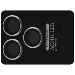 Захист камери Pruf Achilles Full Metal Iphone 18 Pro Silver