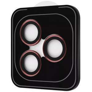 Захисне скло Pruf Achilles на камеру для Iphone 18 Pro / 18 Pro Max Cherry Red