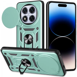 Протиударний чохол Camsh Serg Ring для Xiaomi Redmi Note 15 Pro Зелений / Green