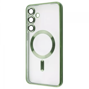 Чохол WAVE Metal Color MagSafe для Samsung Galaxy S26 FE Dark Green