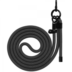 Шнурок для телефону Proove Twist Color Cross-Body Strap Black