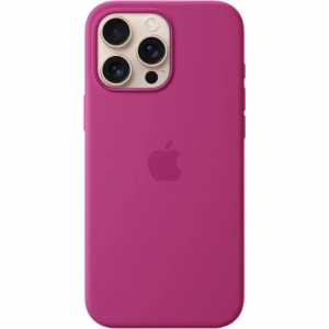 Чохол Silicone case Magsafe для Iphone 16 Pro Max Fuchsia