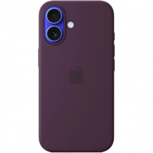 Чохол Silicone case Magsafe для Iphone 16 Plum