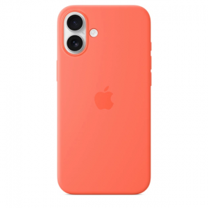 Чохол Silicone case Magsafe для Iphone 16 Tangerine