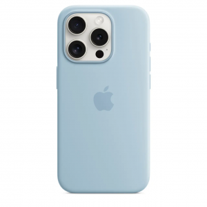 Чохол Silicone case Magsafe для Iphone 15 Pro Baby Blue