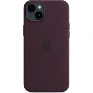 Чохол Silicone case Magsafe для Iphone 14 Elderberry